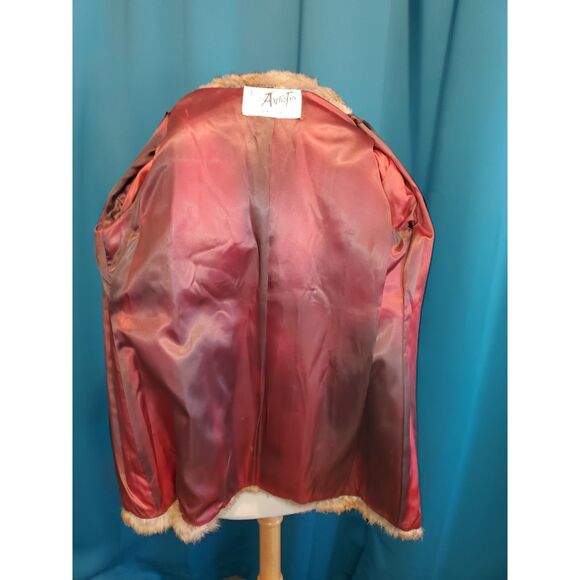 Vintage Artic Fur Jet Set of California Luxe french Rabbit Fur coat  ~ Medium - Picture 5 of 10